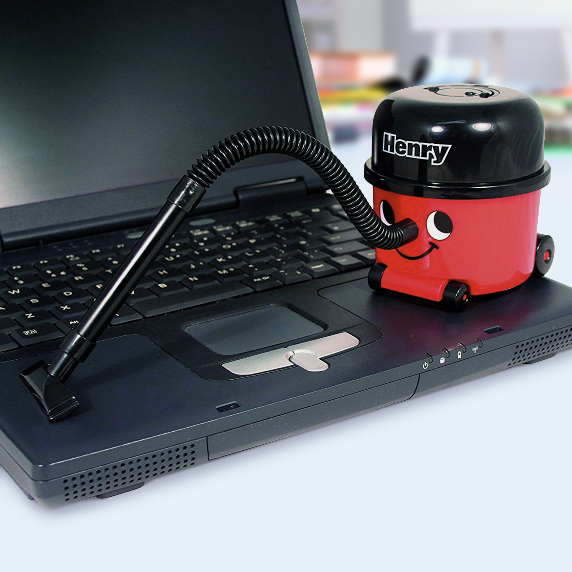 Mini Staubsauger für Schreibtisch und Tastatur - Henry PC-Sauger