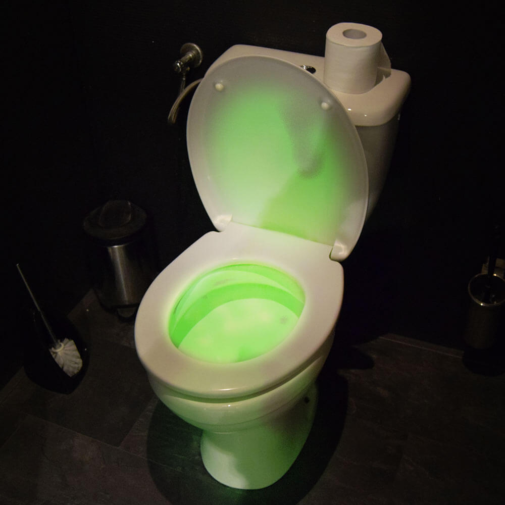WC Licht - LED für Toilette, coole Beleuchtung!