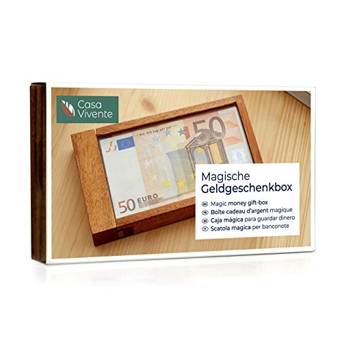 Magische Geldgeschenkbox zur Geburt - Personalisiert